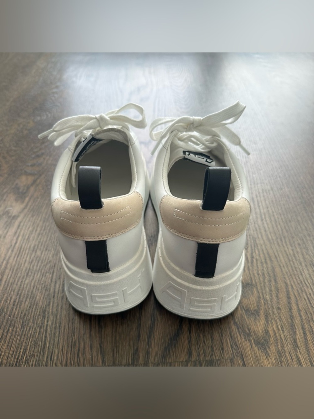 ASH Maya Leather Platform Sneaker - Size 39 - Picture 4 of 10